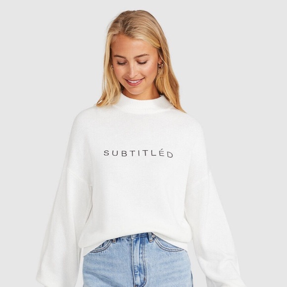 General Pants Subtitled Knit Jumper 